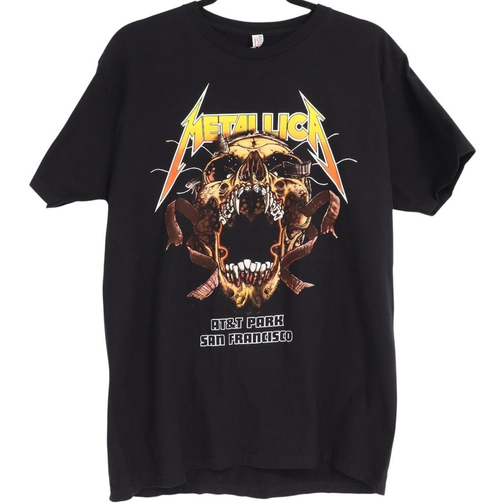 Metallica The Night Before AT&T Park San Francisco 2016 Concert Size M T-Shirt